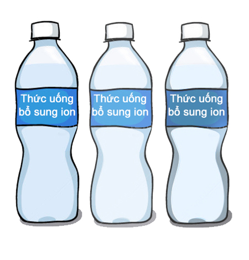 Nước uống cho dân thể thao